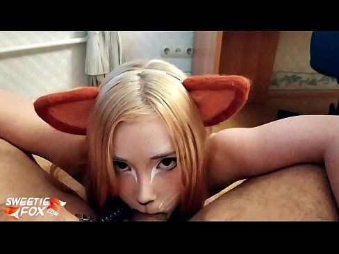 ❤️ Kitsune sväljer kuk och sperma i munnen ❤️ Porno at us
